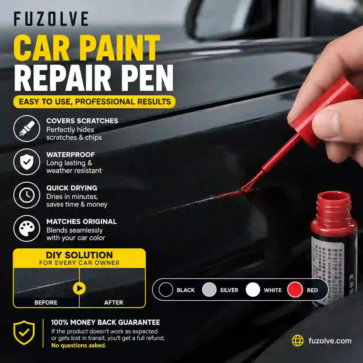Fuzolve™ Car Scratch Repair Pen